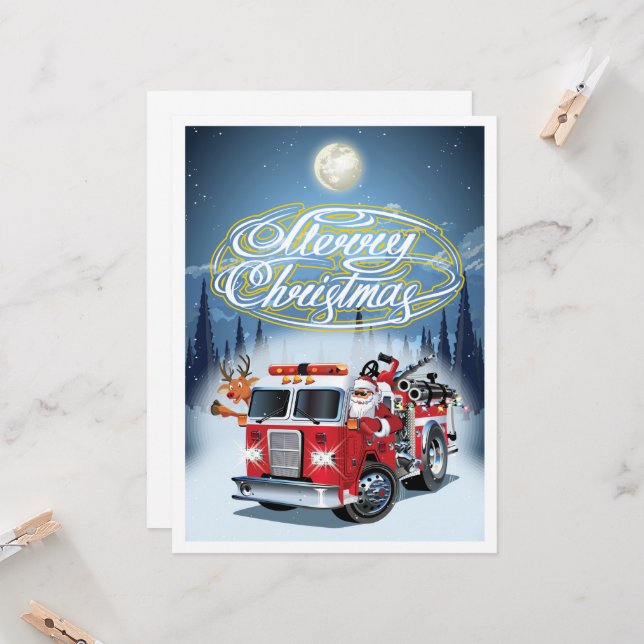 Tarjeta de felicitación de Navidad (Anverso/Reverso In Situ)