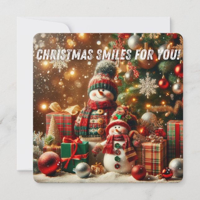 Tarjeta de Felicitación de Navidad (Anverso)