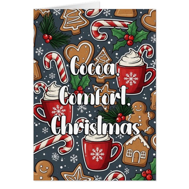 Tarjeta de Felicitación de Navidad (Frente)
