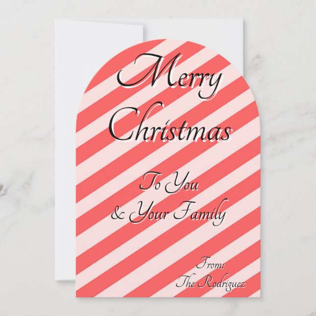 TARJETA DE FELICITACIÓN DE NAVIDAD (Anverso)
