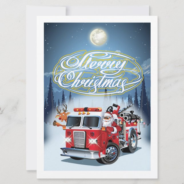tarjeta de felicitación de Navidad (Anverso)