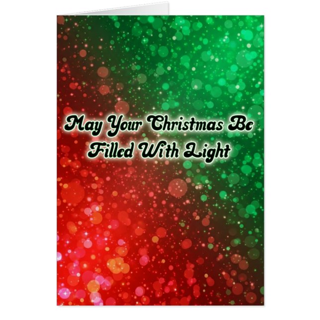 Tarjeta de Felicitación de Navidad (Frente)