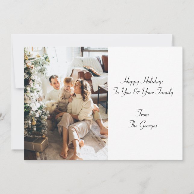 TARJETA DE FELICITACIÓN DE NAVIDAD (Anverso)