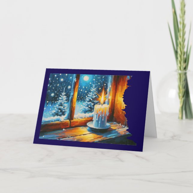 Tarjeta de Felicitación de Navidad  (Anverso)