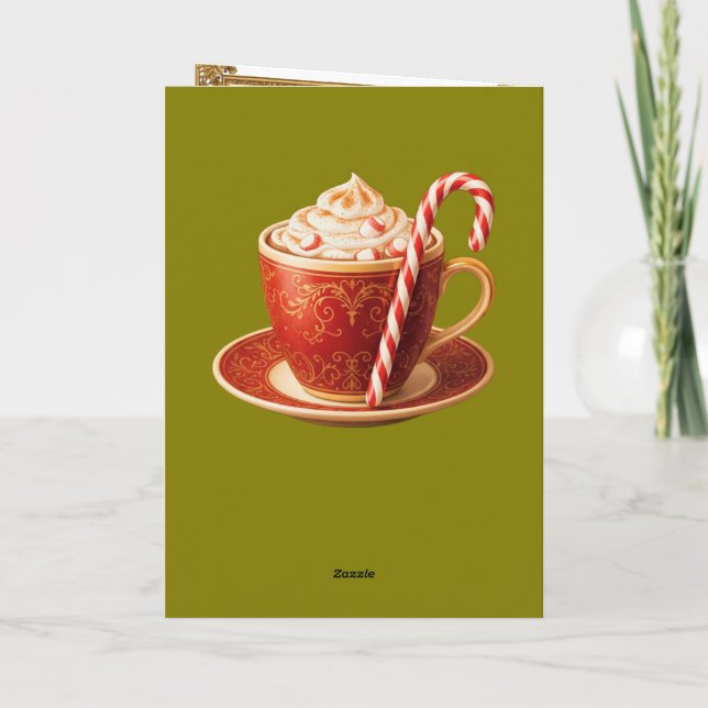 Tarjeta de Felicitación de Navidad (Reverso)