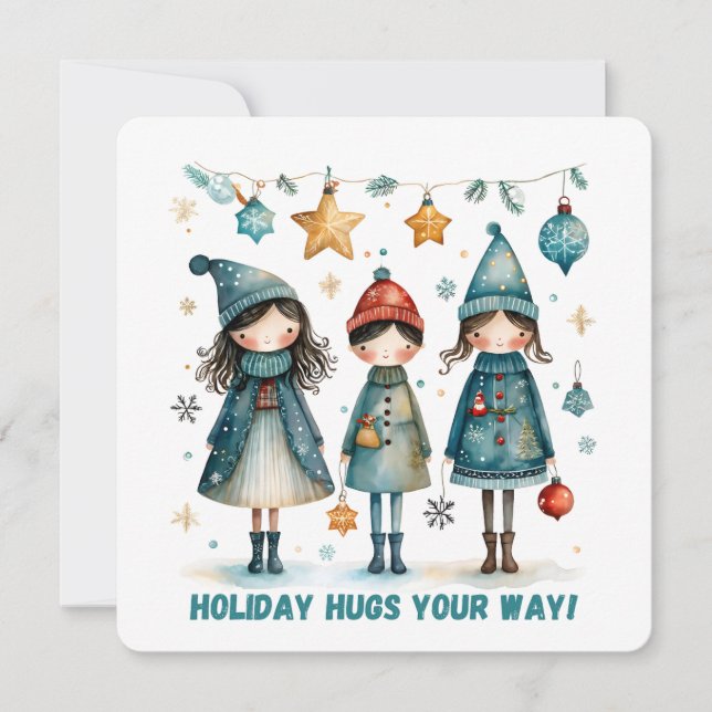 Tarjeta de Felicitación de Navidad (Anverso)
