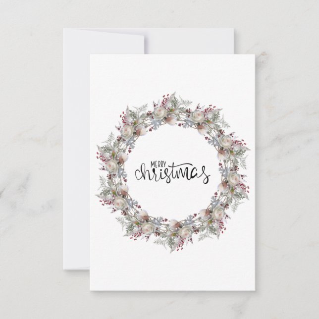 Tarjeta de felicitación de Navidad #33 (Anverso)