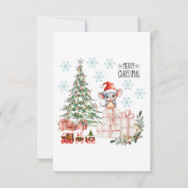 Tarjeta de felicitación de Navidad #40