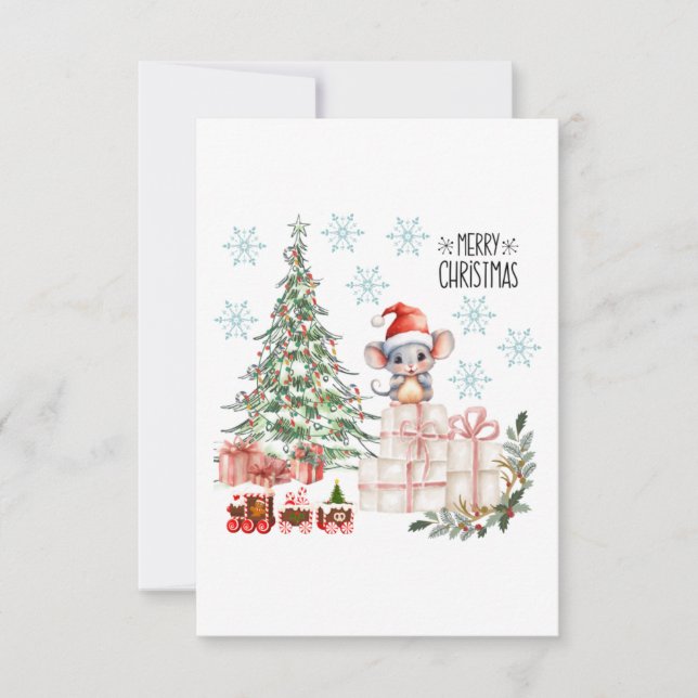 Tarjeta de felicitación de Navidad #40 (Anverso)