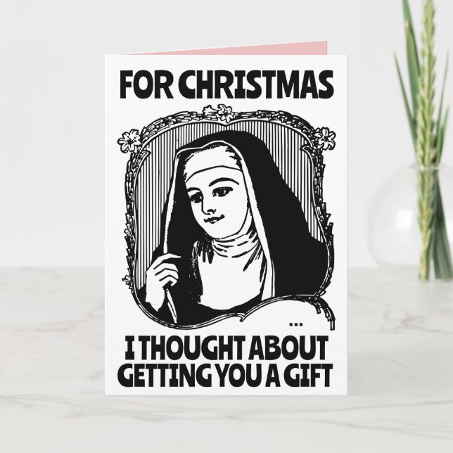 TARJETA DE FELICITACIÓN DE NAVIDAD CATÓLICA DE MON (Anverso)