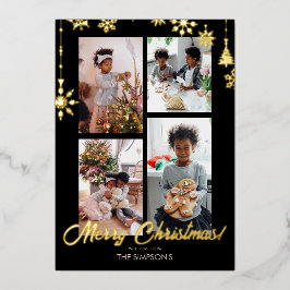 Tarjeta de Felicitación de Navidad con Foto | Letr