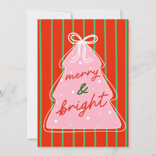Tarjeta de Felicitación de Navidad con Foto Person