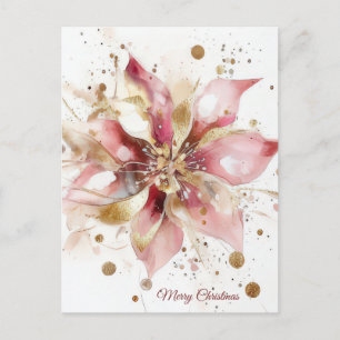 Tarjeta de Felicitación de Navidad con Guirnalda F