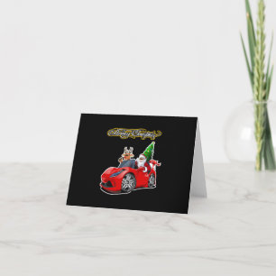 Tarjeta de Felicitación de Navidad con letra de Na