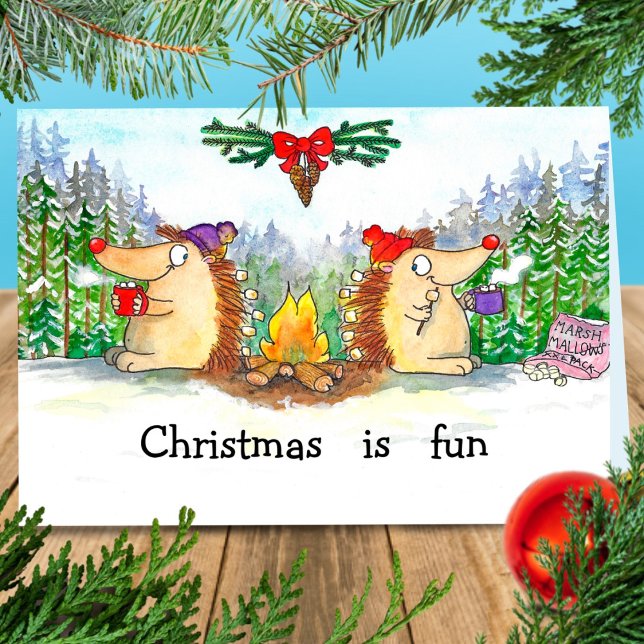Tarjeta de felicitación de Navidad divertida (Subido por el creador)