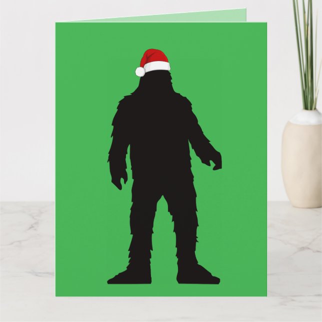 TARJETA DE FELICITACIÓN DE NAVIDAD DIVERTIDA DE BI (Anverso)