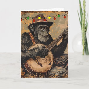TARJETA DE FELICITACIÓN DE NAVIDAD DIVERTIDA DE CH