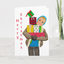 Tarjeta de Felicitación de Navidad "Entrega Especi