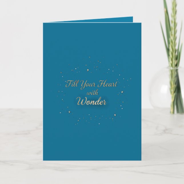 Tarjeta de Felicitación de Navidad para Llenar tu  (Anverso)