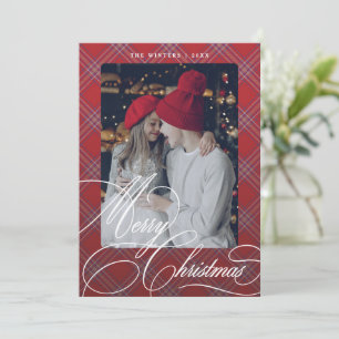 Tarjeta de Felicitación de Navidad Personalizada c