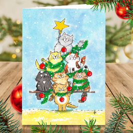 Tarjeta de felicitación de Navidad por Nicole Jane