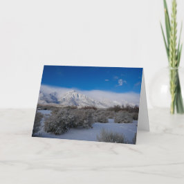 Tarjeta de felicitación de navidades con referenci