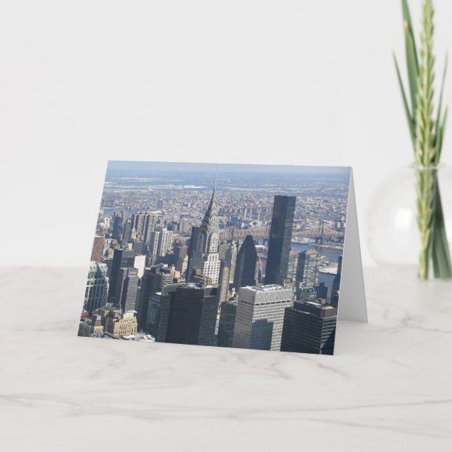 Tarjeta de felicitación de New York City (Anverso)