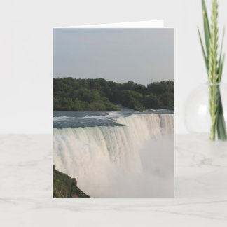 Tarjeta de felicitación de Niagara Falls - espacio