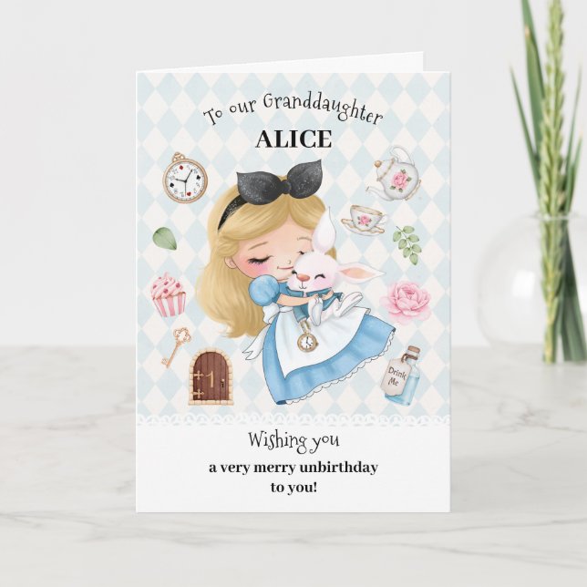 Tarjeta de felicitación de no cumpleaños feliz de  (Anverso)