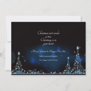 Tarjeta de Felicitación de Noche de Navidad