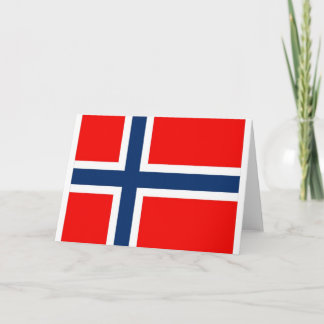 tarjeta de felicitación de noruega