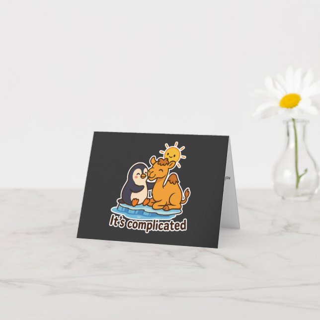 Tarjeta de felicitación de nota de amor de persona (Planta pequeña)