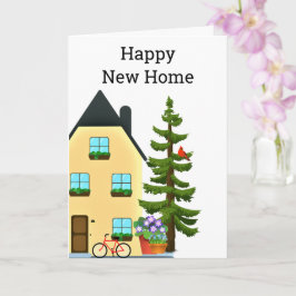 Tarjeta de felicitación de nueva casa