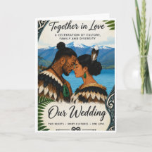 Tarjeta de Felicitación de Nueva Zelanda/Māori