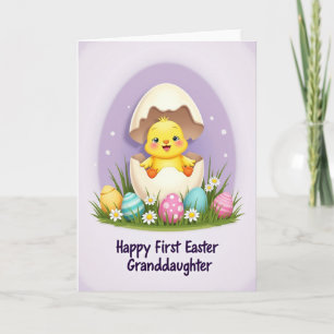 Tarjeta de Felicitación de Nuevo Pollito