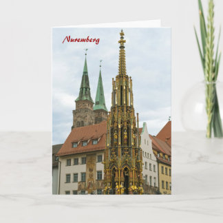 Tarjeta de felicitación de Nuremberg