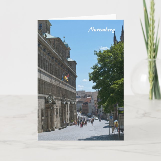 Tarjeta de felicitación de Nuremberg (Anverso)