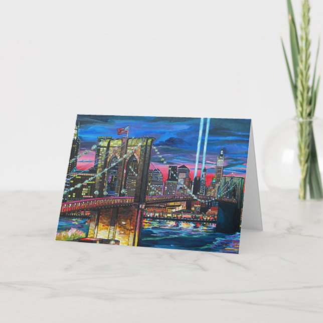 Tarjeta de felicitación de NYC (Anverso)