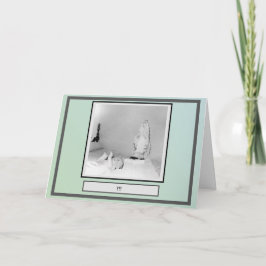 Tarjeta de felicitación de oración de aliento