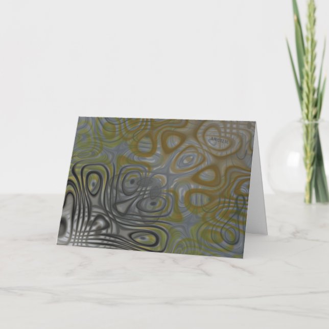 Tarjeta de felicitación de oro de los Bonkers de G (Anverso)