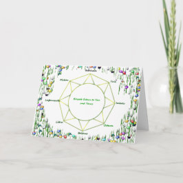Tarjeta de felicitación de Ostara