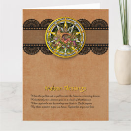 Tarjeta de felicitación de otoño de personalizable