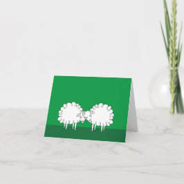 Tarjeta de Felicitación de Oveja de Mamá