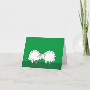 Tarjeta de Felicitación de Oveja de Mamá