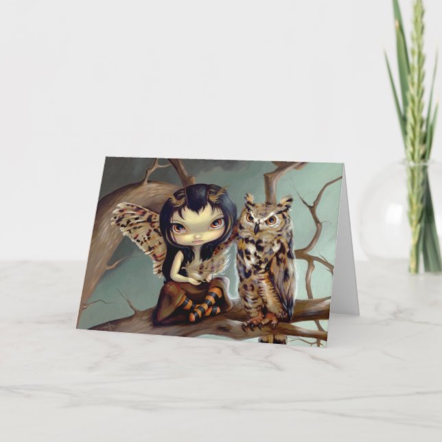 Tarjeta de felicitación de "Owlyn" (Anverso)