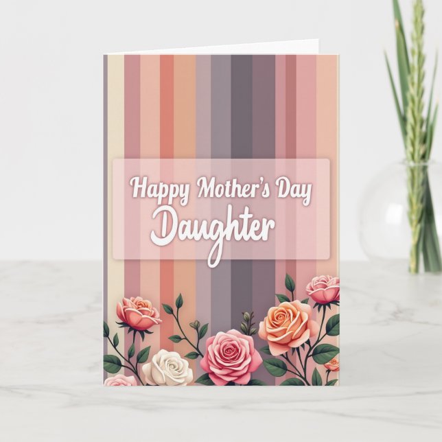 Tarjeta de felicitación de papel kraft (Anverso)