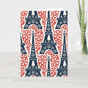 Tarjeta de felicitación de París