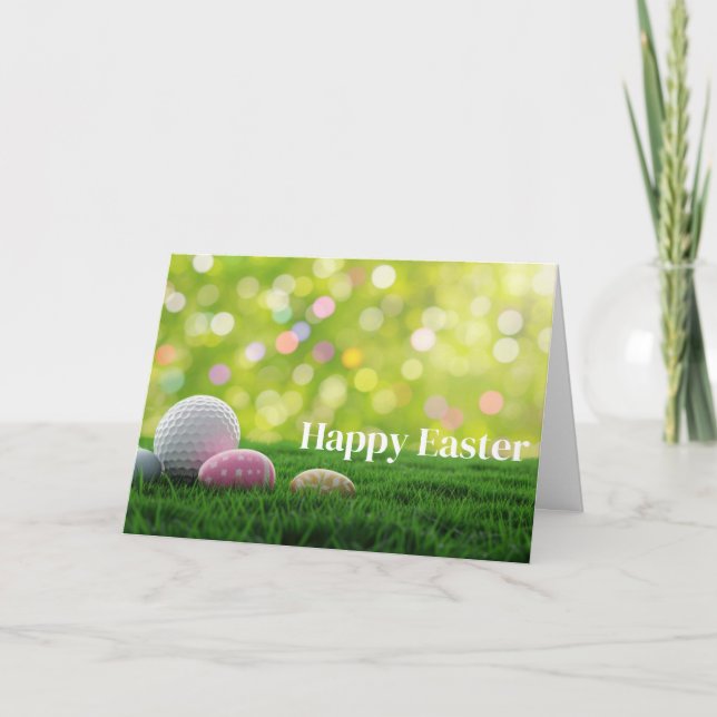 Tarjeta de felicitación de Pascua (Anverso)