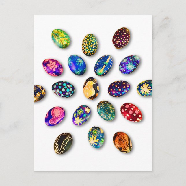 Tarjeta de felicitación de Pascua (Anverso)