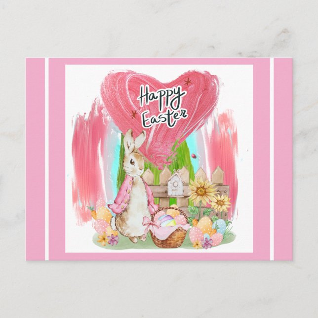 Tarjeta de Felicitación de Pascua (Anverso)